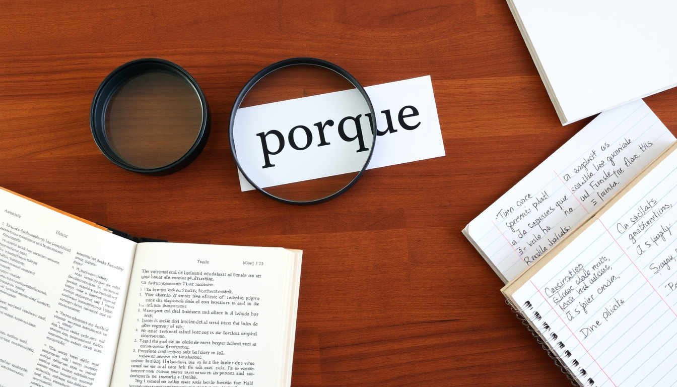 Porque o por qué: diferencias y usos correctos (según la RAE)